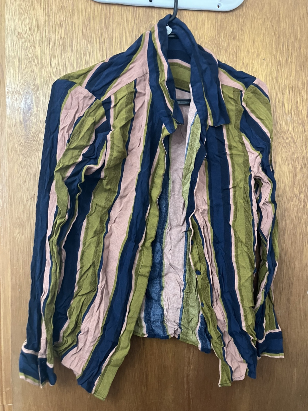 Gentle Fawn Striped Button Up Shirt - Size L
