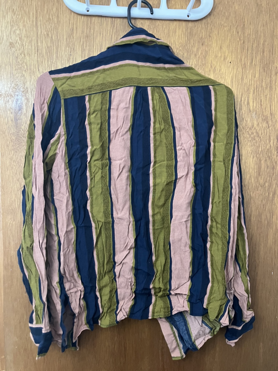 Gentle Fawn Striped Button Up Shirt - Size L - photo 2
