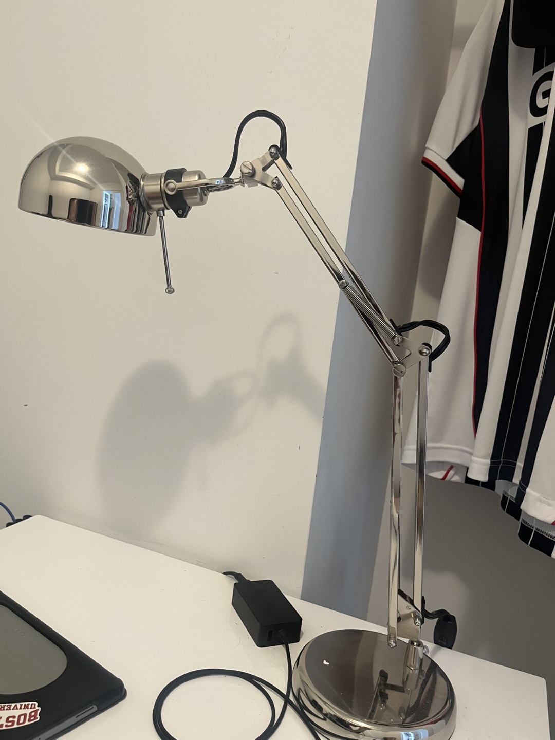 IKEA FORSÅ Work Lamp, Nickel Plated