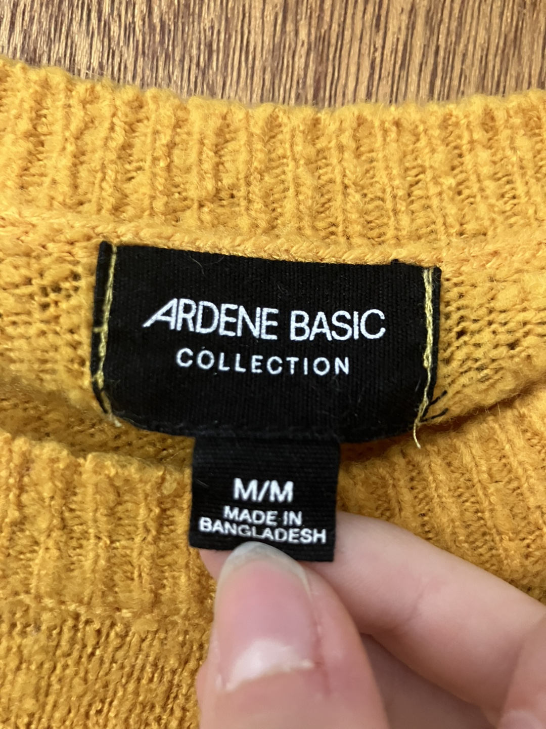 Ardene Basic Collection Yellow Sweater - Size M - photo 3
