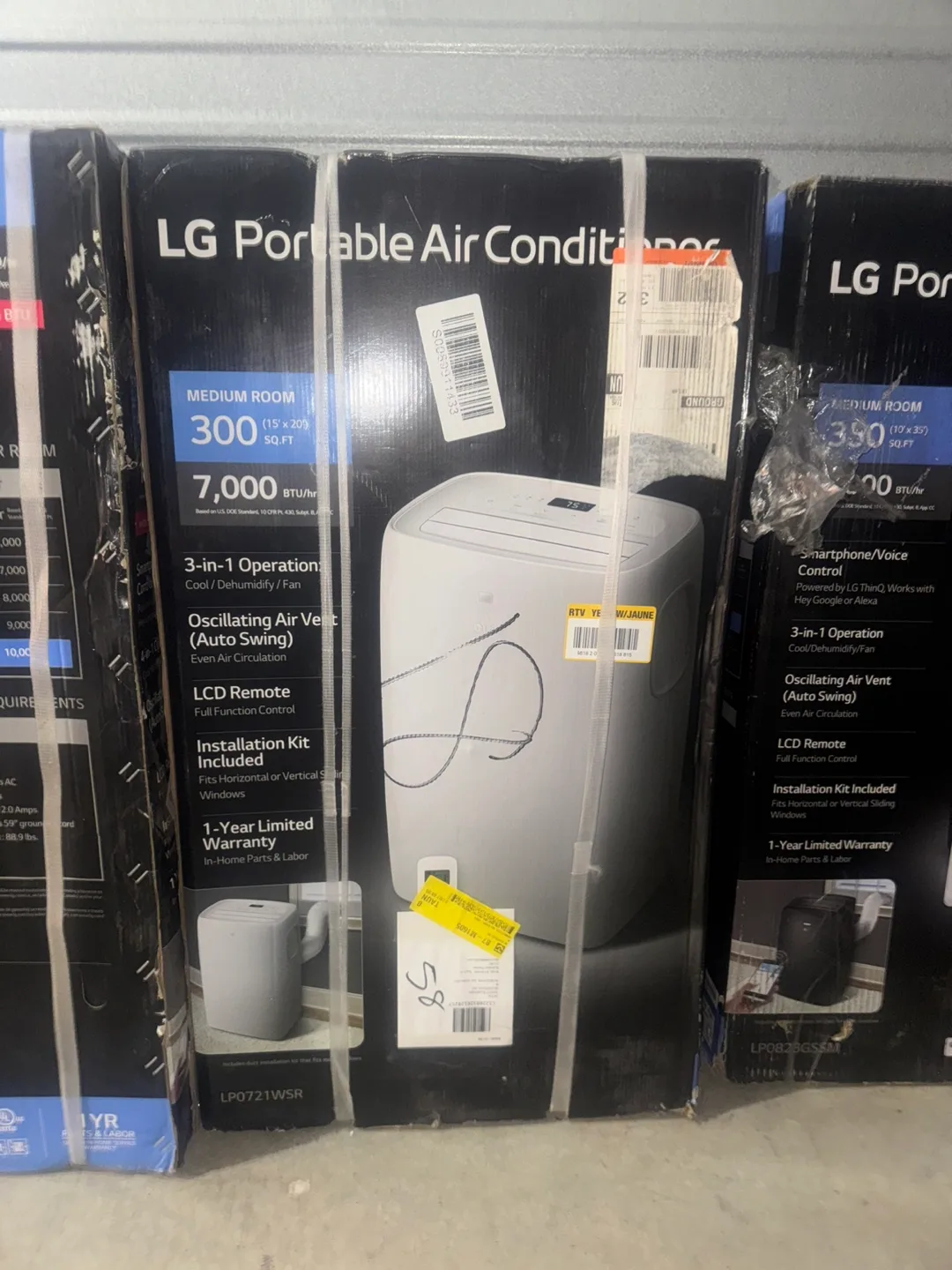 LG Portable Air Conditioner LP0721WSR thumbnail