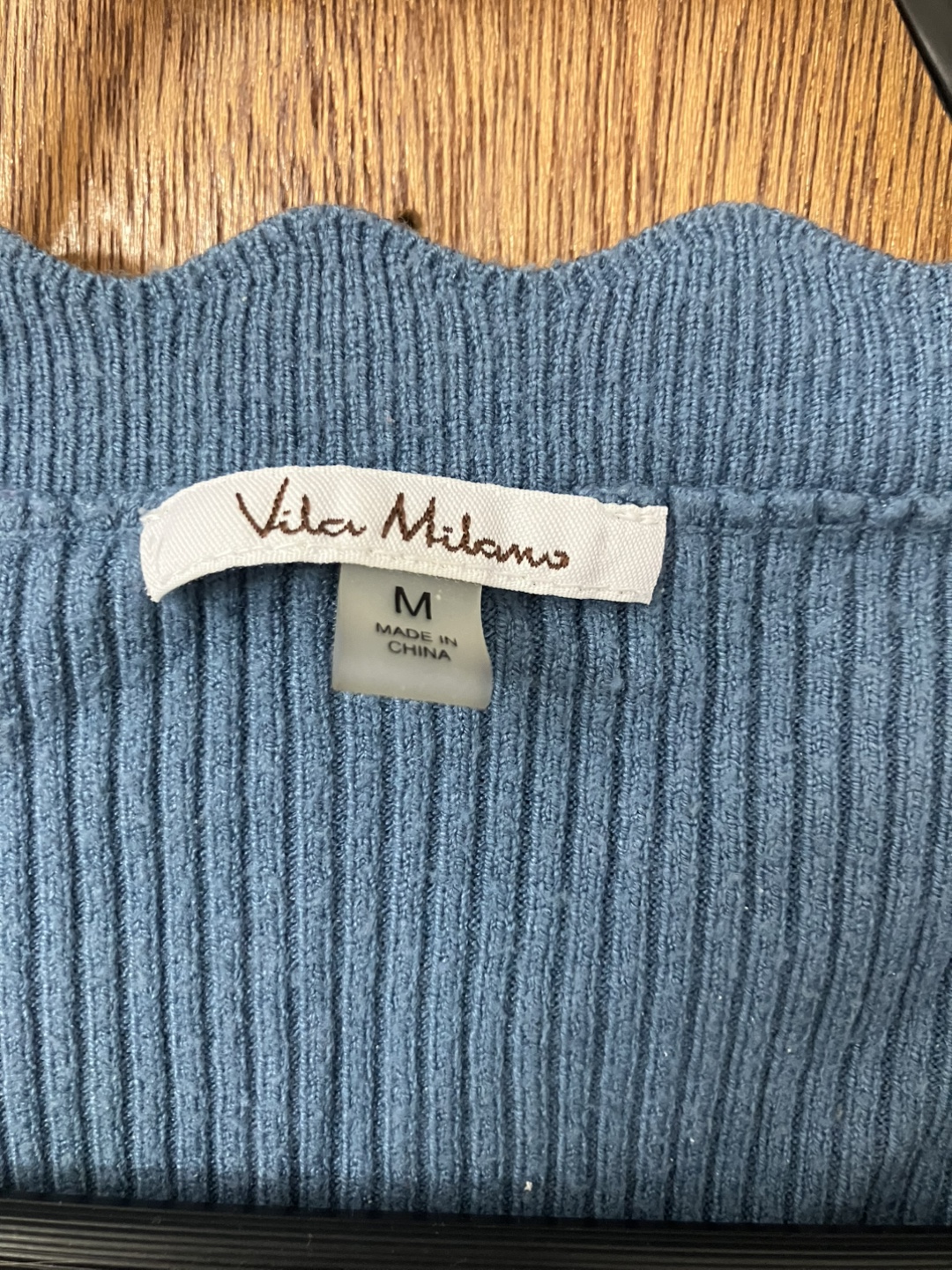 Vila Milano Blue Shirt - Size M - photo 3