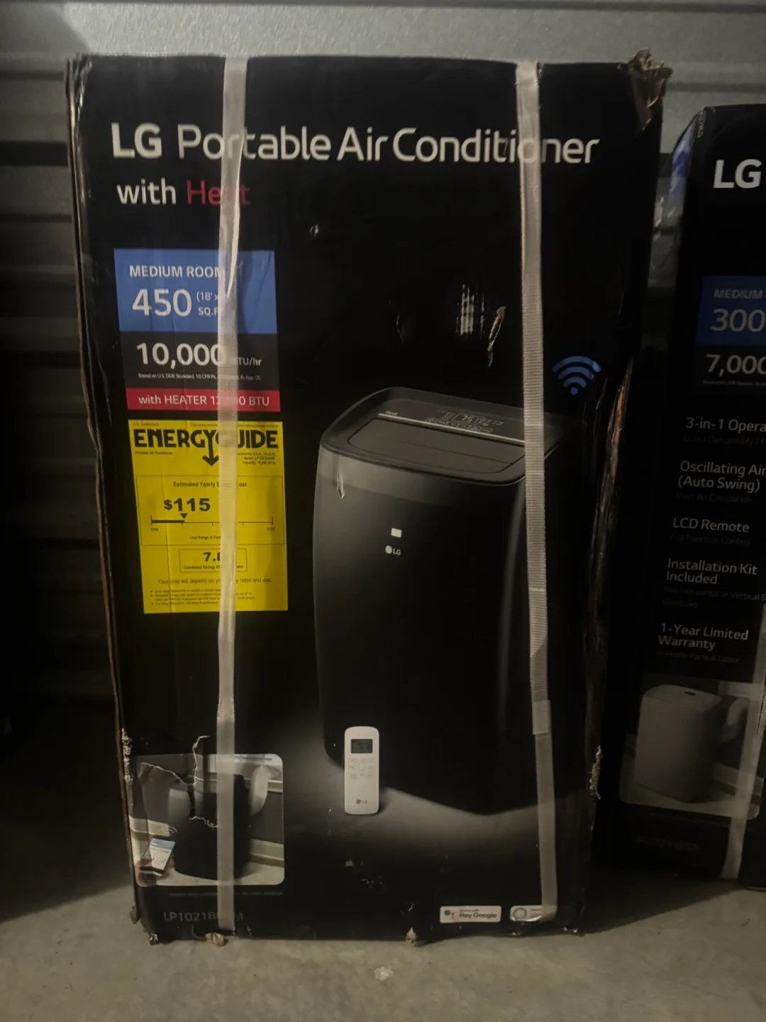 LG Portable Air Conditioner w/ Heat - 10,000 BTU thumbnail