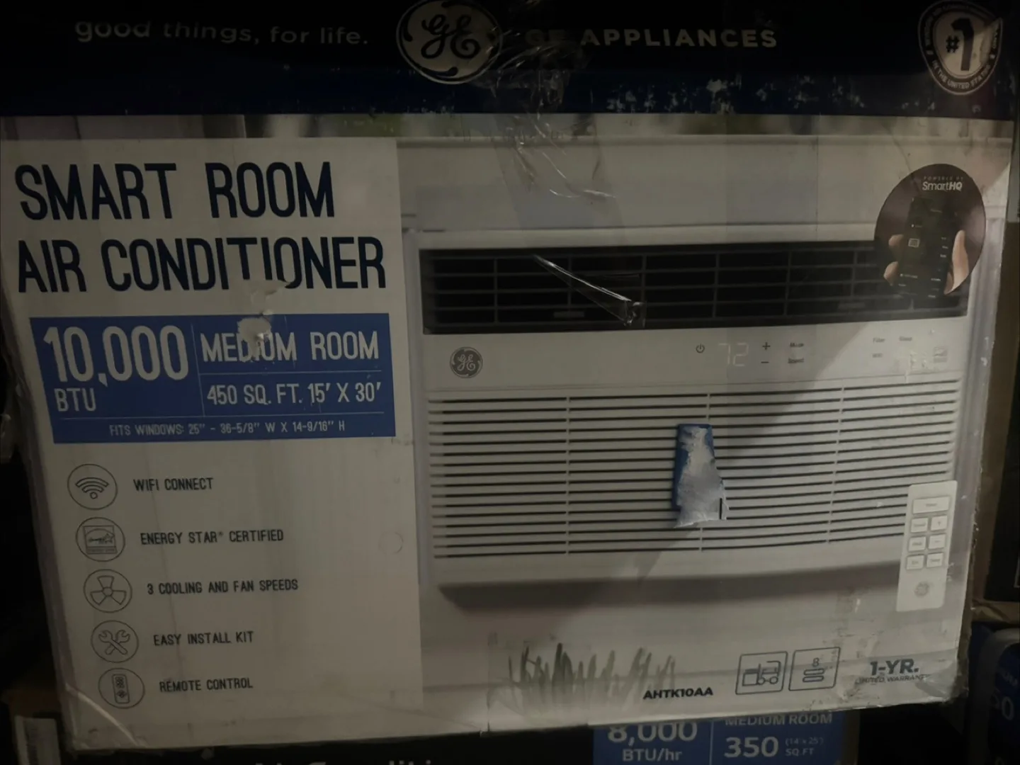 GE 10,000 BTU Smart Room Air Conditioner thumbnail