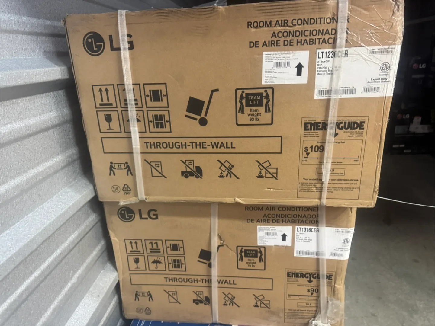 LG Through-The-Wall 9800 BTU Air Conditioner LT1236CER thumbnail