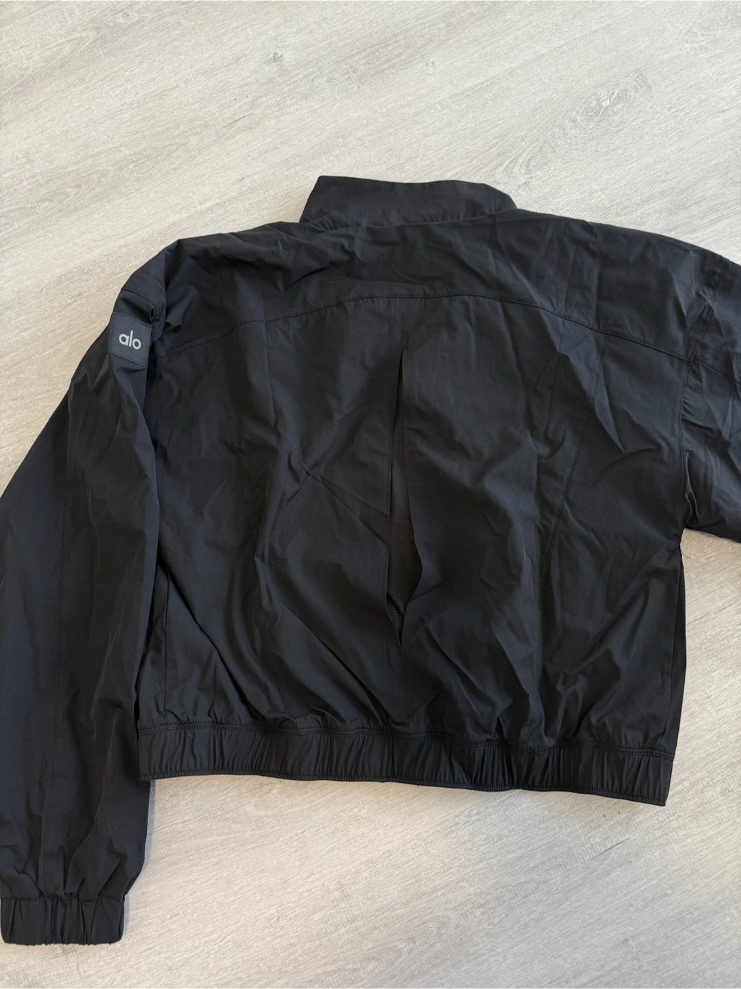 ALO Yoga Clubhouse Jacket - Black, Size M - photo 4