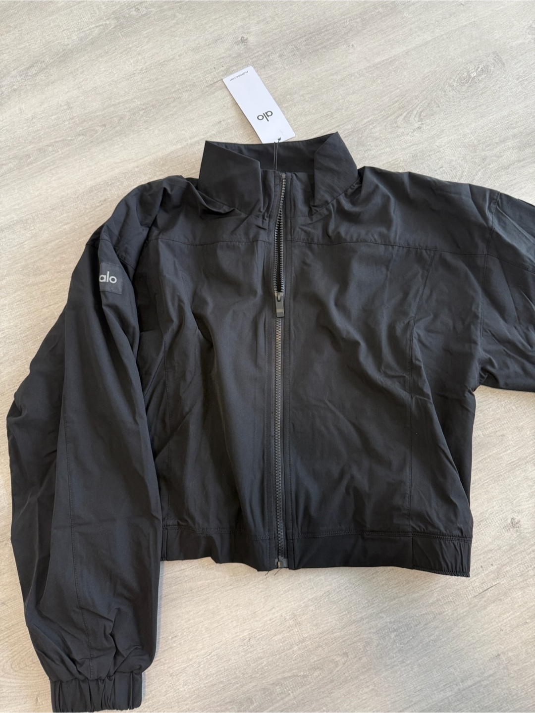 ALO Yoga Clubhouse Jacket - Black, Size M