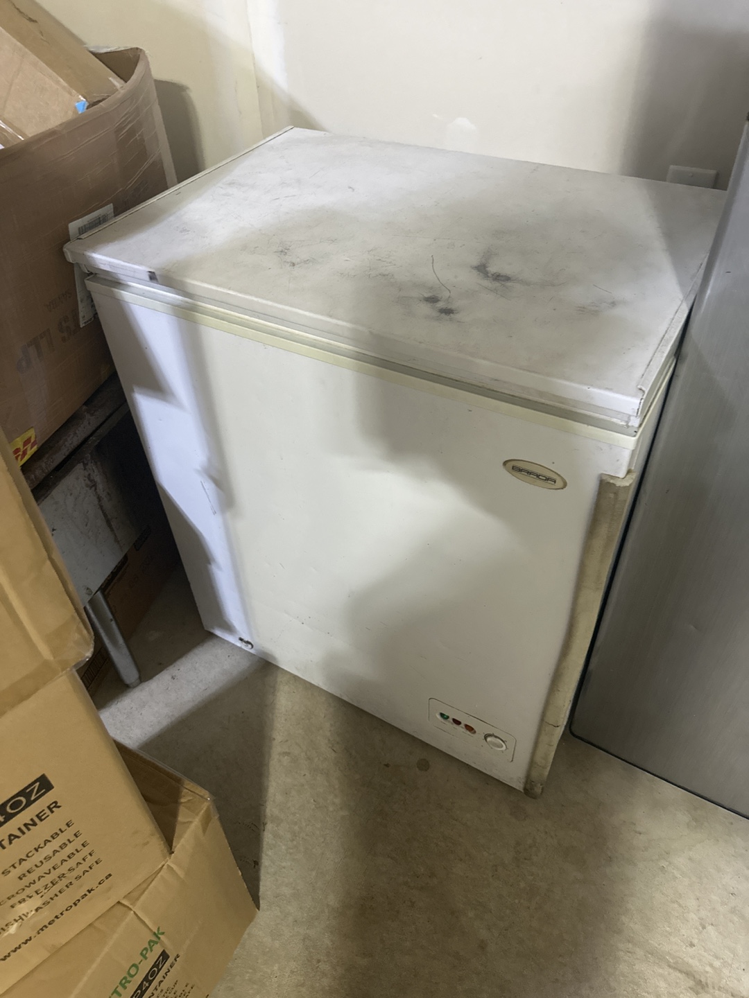 Brada Chest Freezer - White