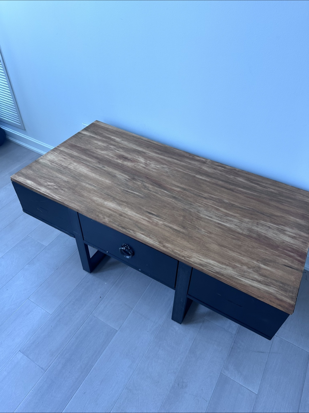 Lift Top Coffee Table - Black & Wood - photo 4