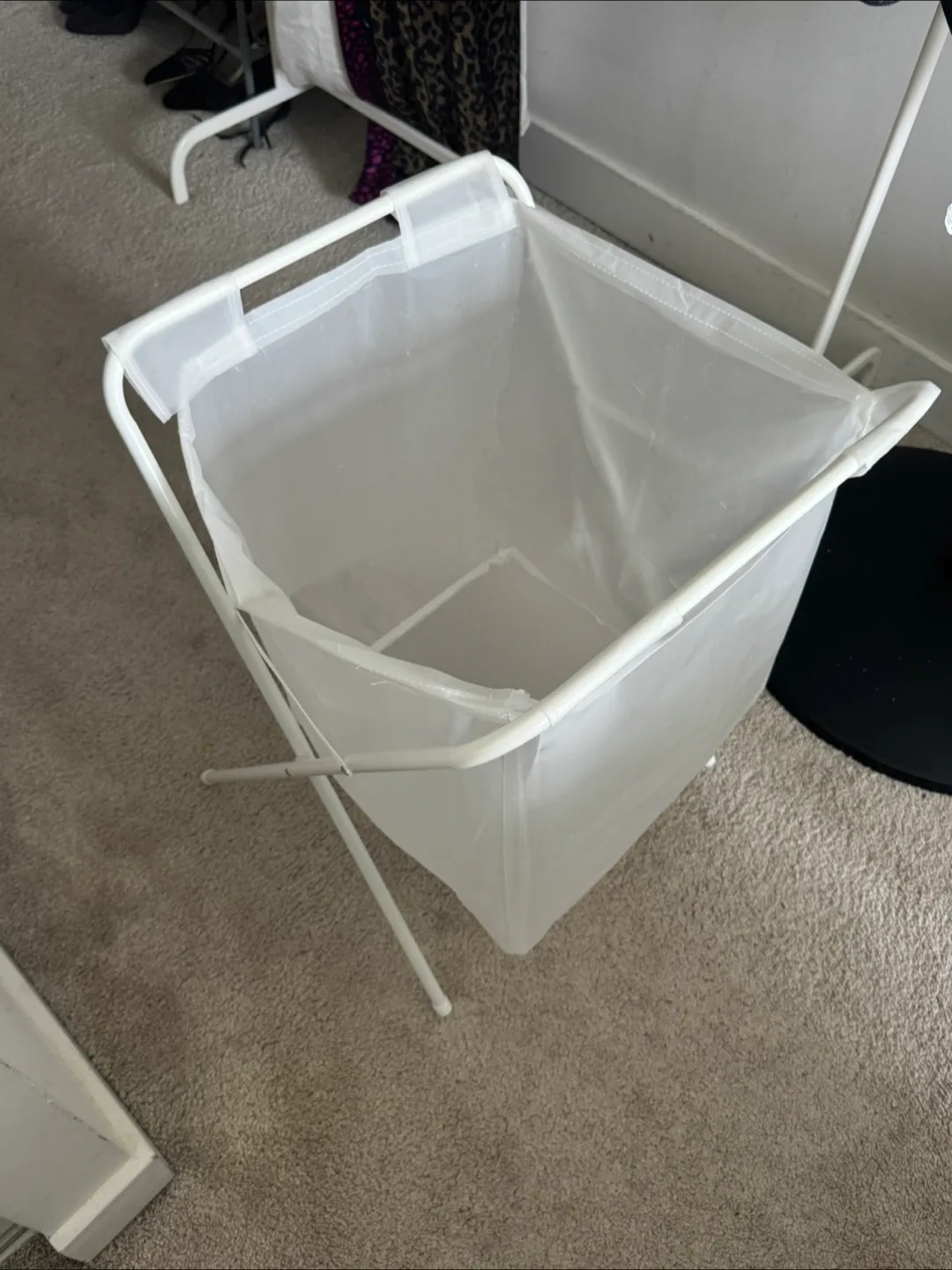 Ikea Branäs Laundry Basket with Frame thumbnail