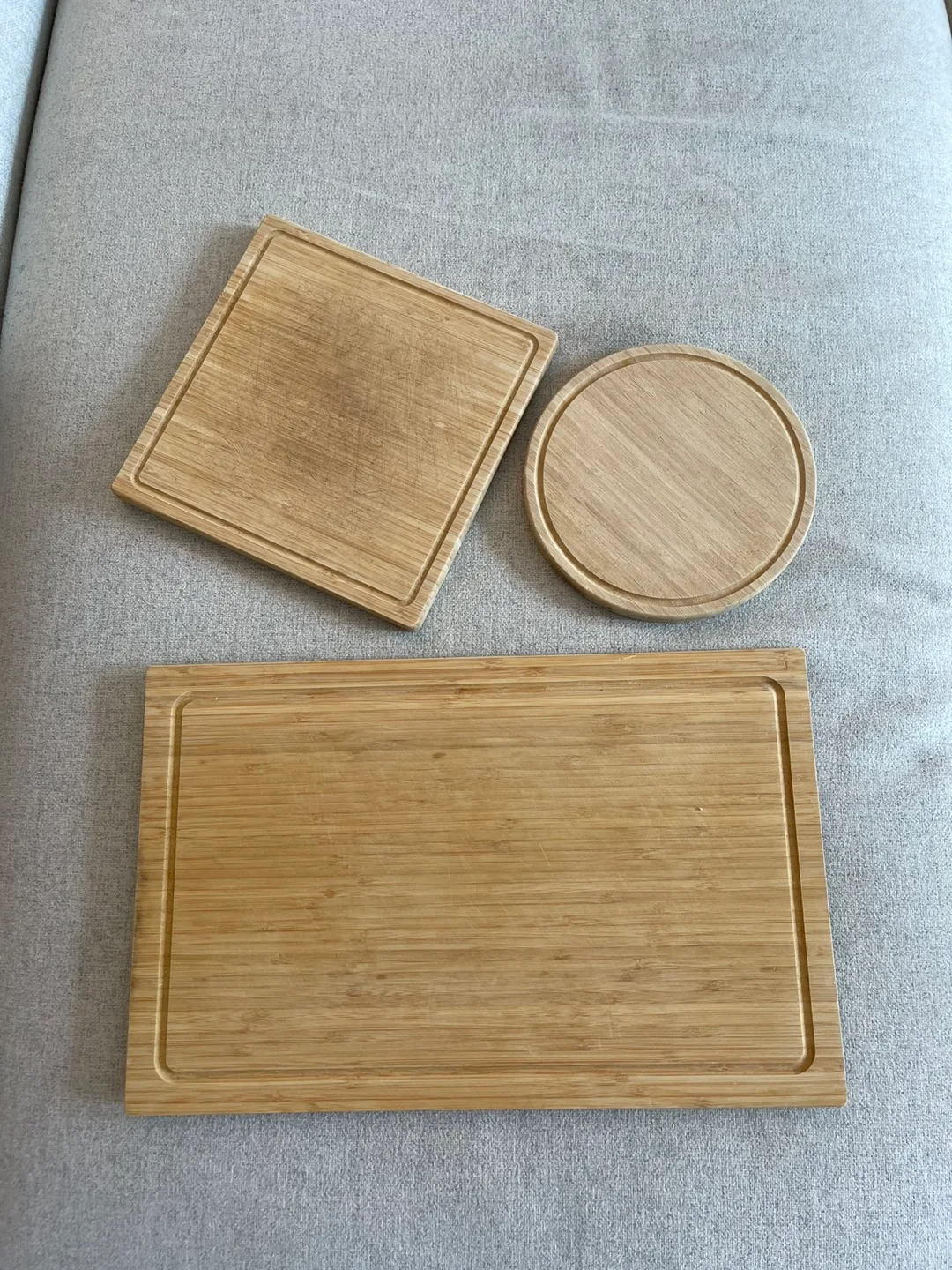 Wooden Cutting Boards - Set of 3 thumbnail
