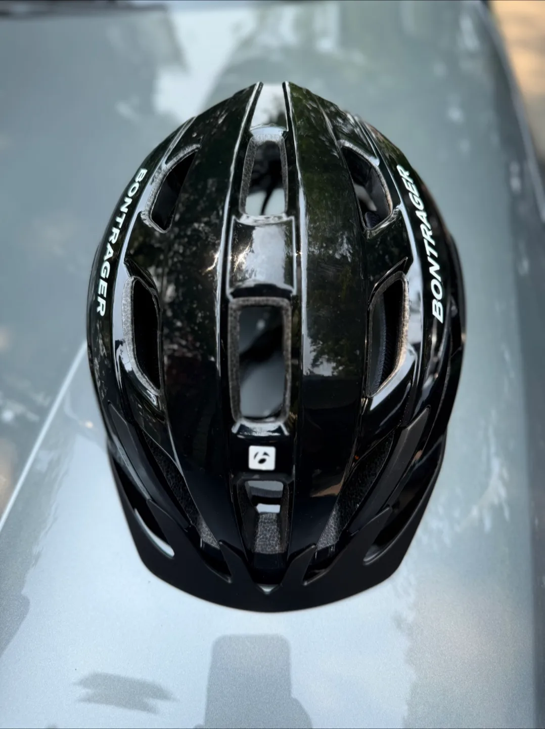 Bontrager Black Cycling Helmet thumbnail