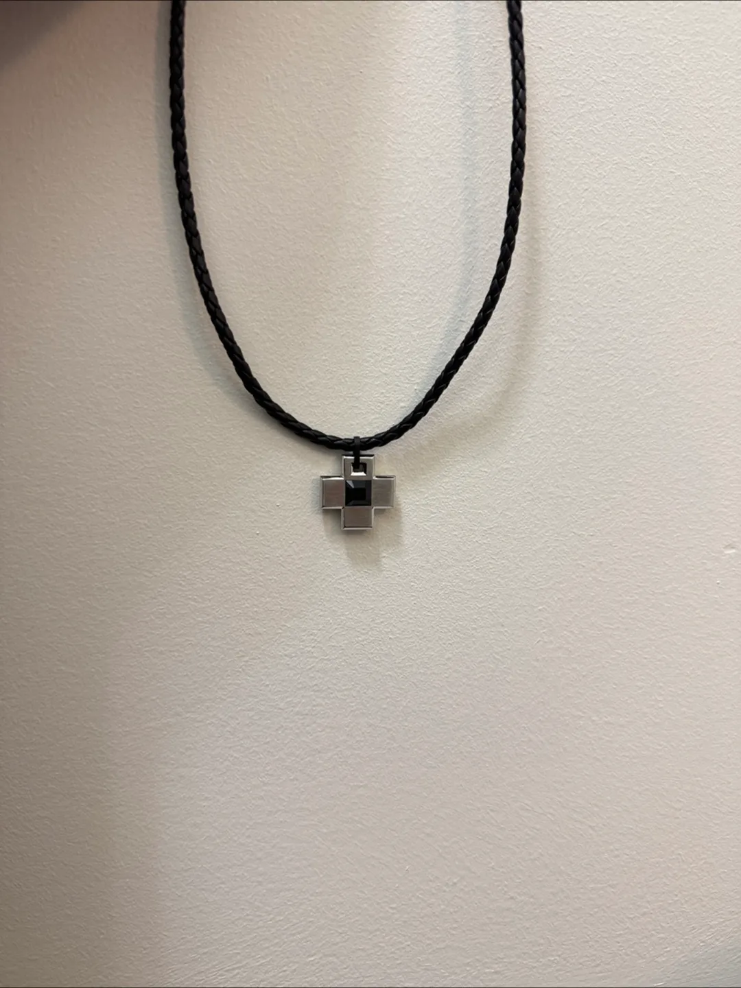 Swarovski Children’s Rope Cross Necklace thumbnail