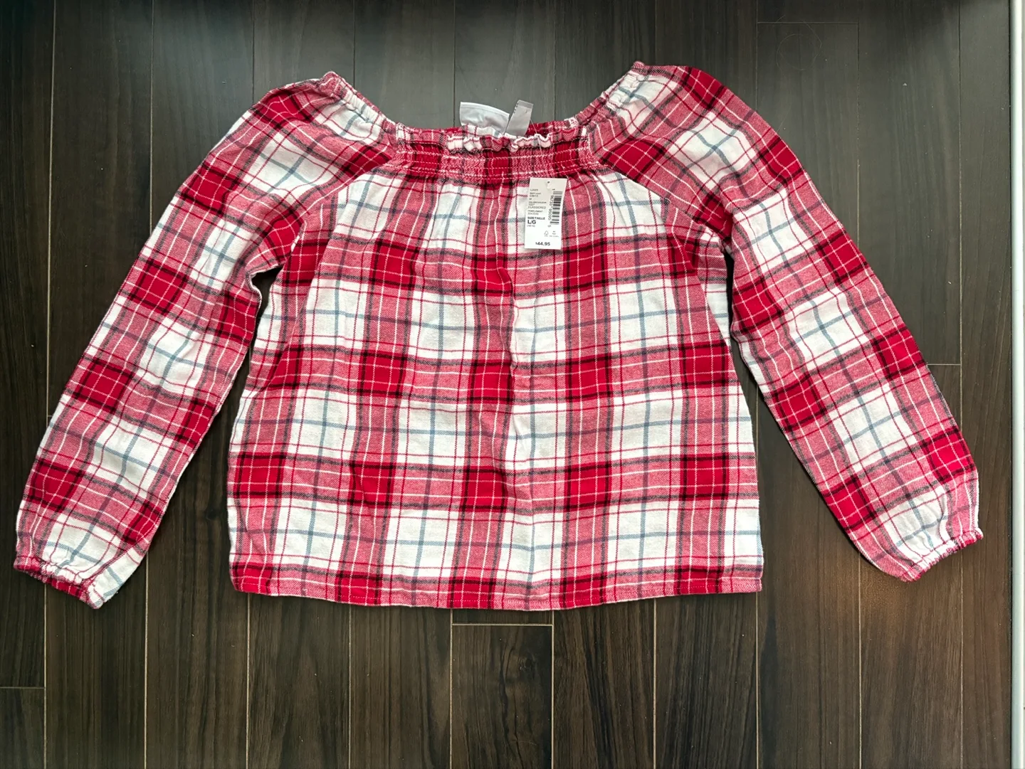 The Children's Place Plaid Top - Size L (10/12)