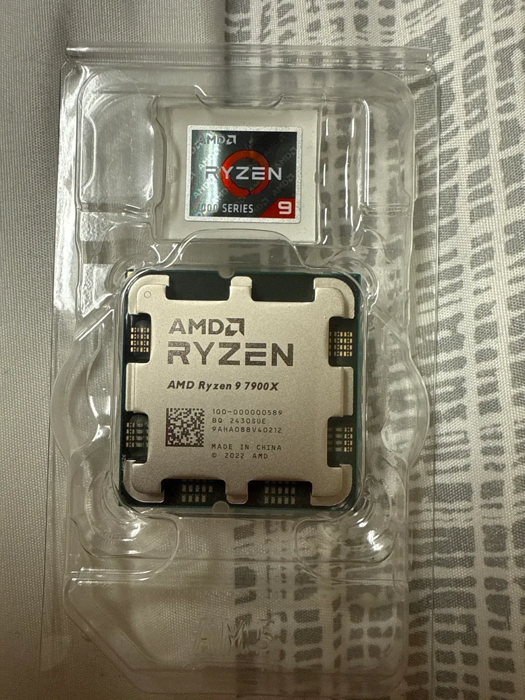 AMD Ryzen 9 7900X CPU - Brand New! thumbnail