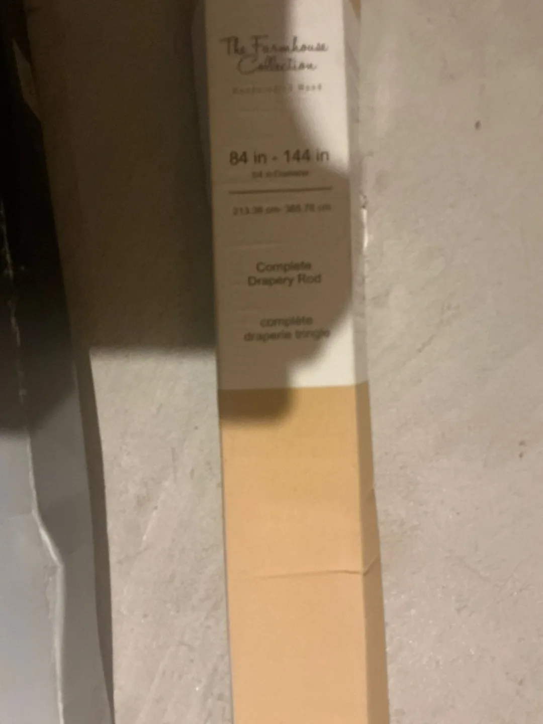 The Farmhouse Collection Drapery Rod 84-144 in thumbnail