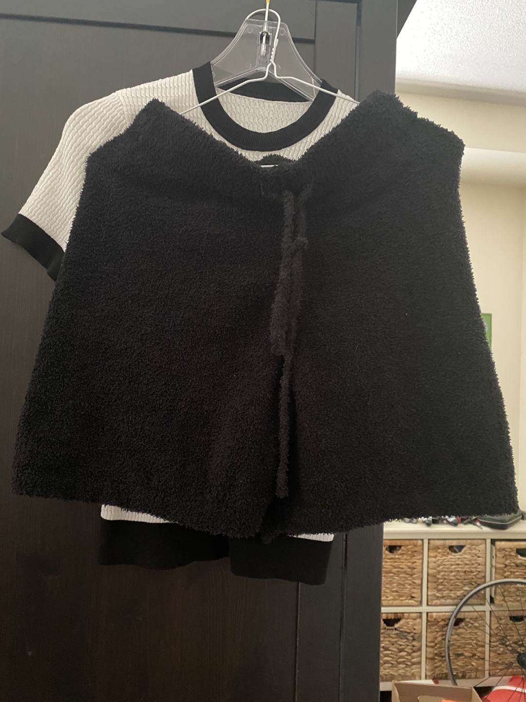 White & Black Knit Top and shirts - photo 2
