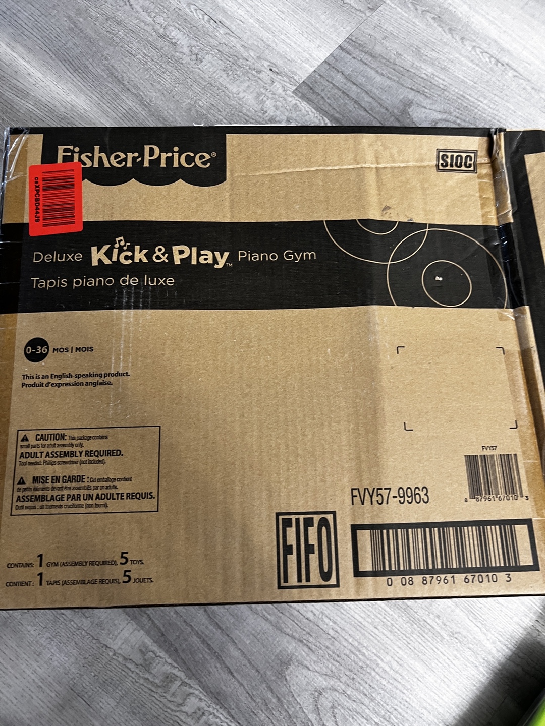 Fisher-Price Deluxe Kick & Play Piano Gym (0-36 Months) - photo 2