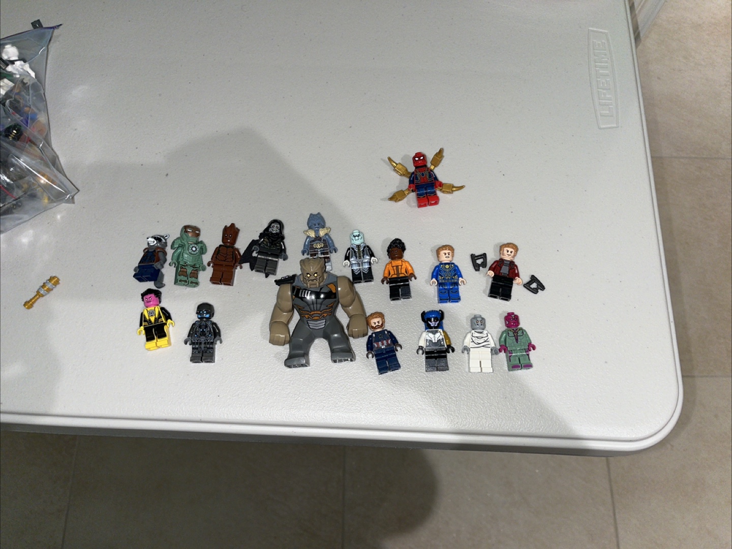 Lego Marvel Minifigures Lot