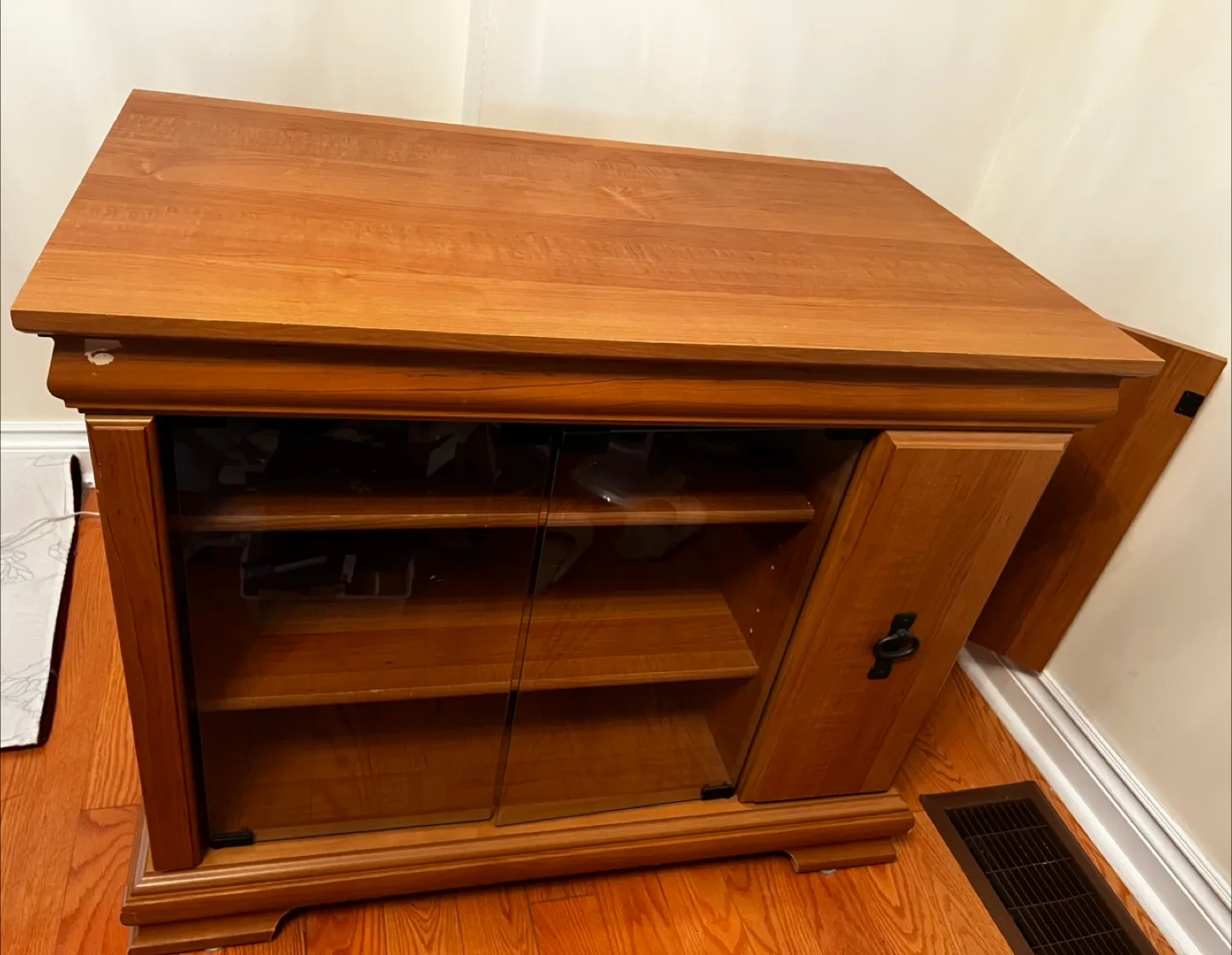 Walnut TV Stand Cabinet thumbnail