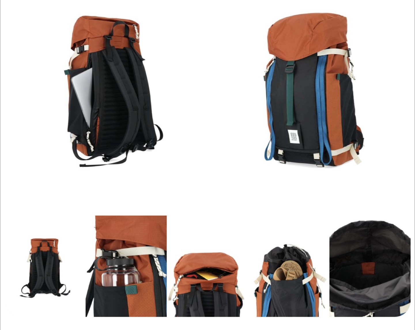 Topo Designs 28L Mountain Pack Backpack Clay - photo 4