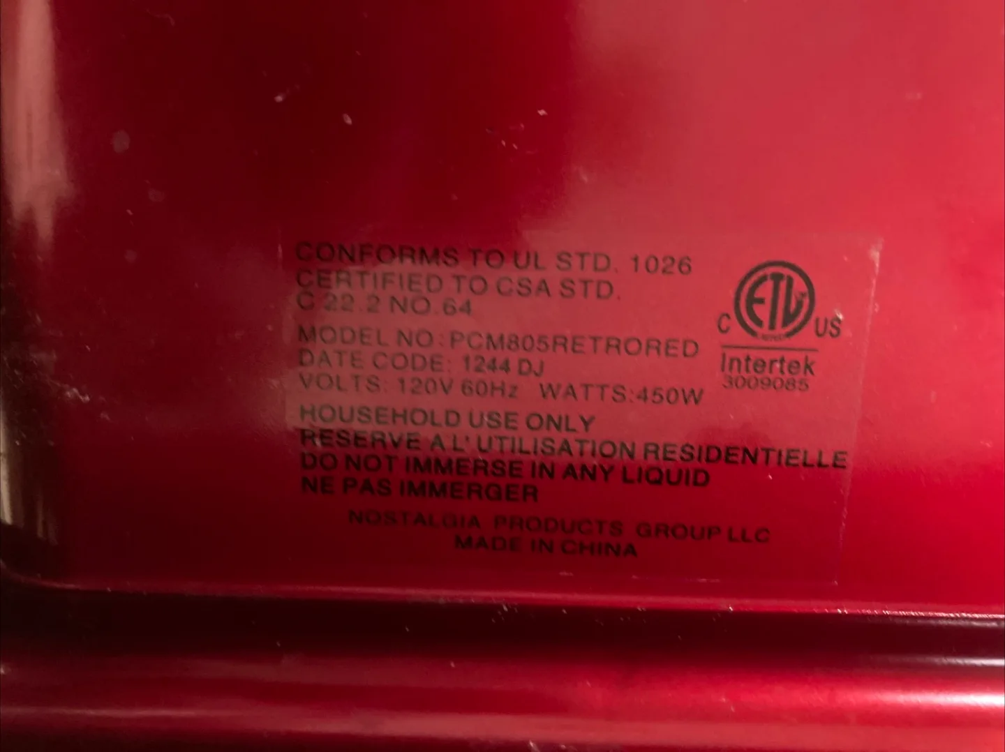 Nostalgia Electrics Hard Candy Cotton Candy Maker image indicator(4)