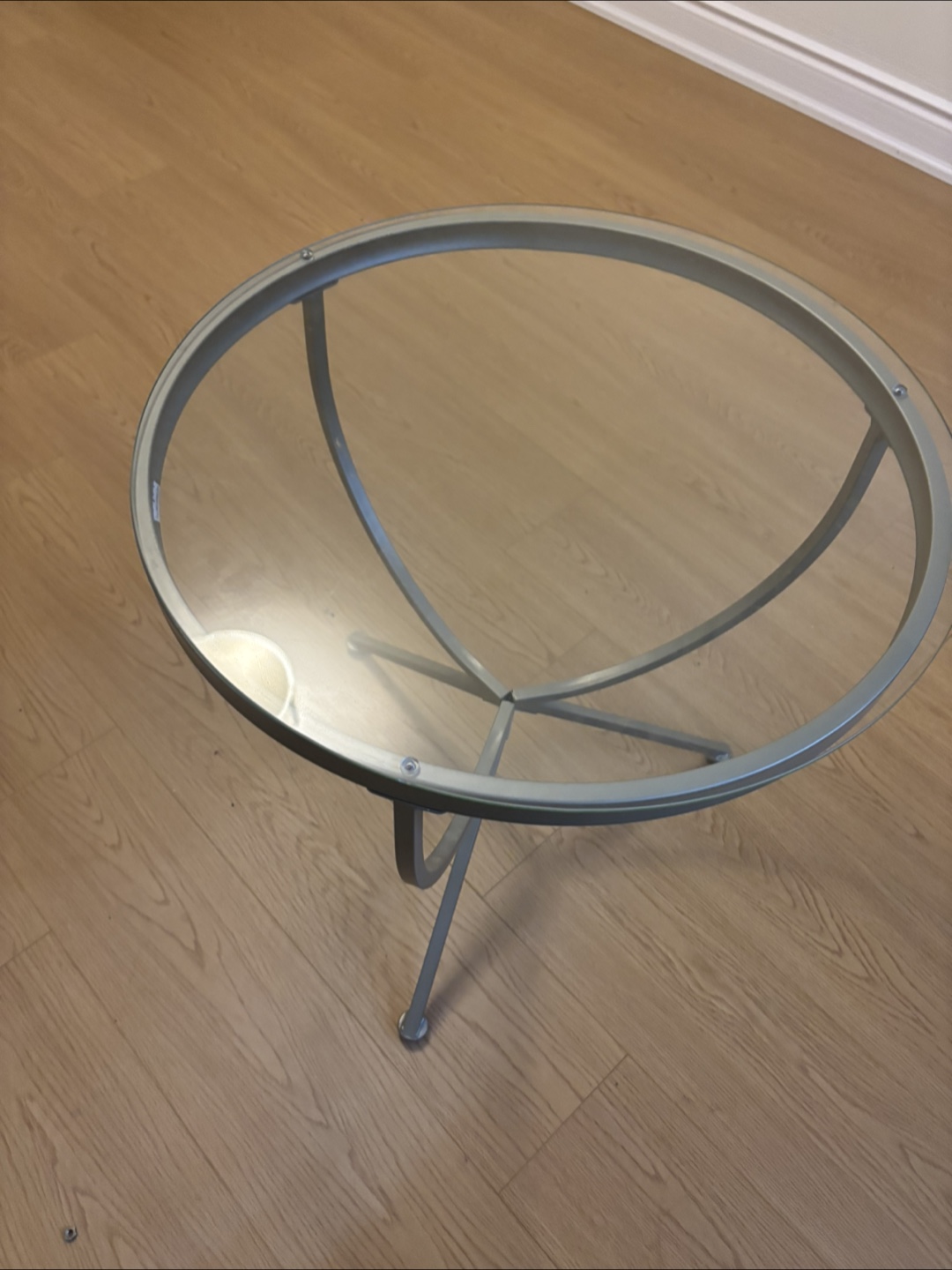 Round Glass Coffee Table - photo 3
