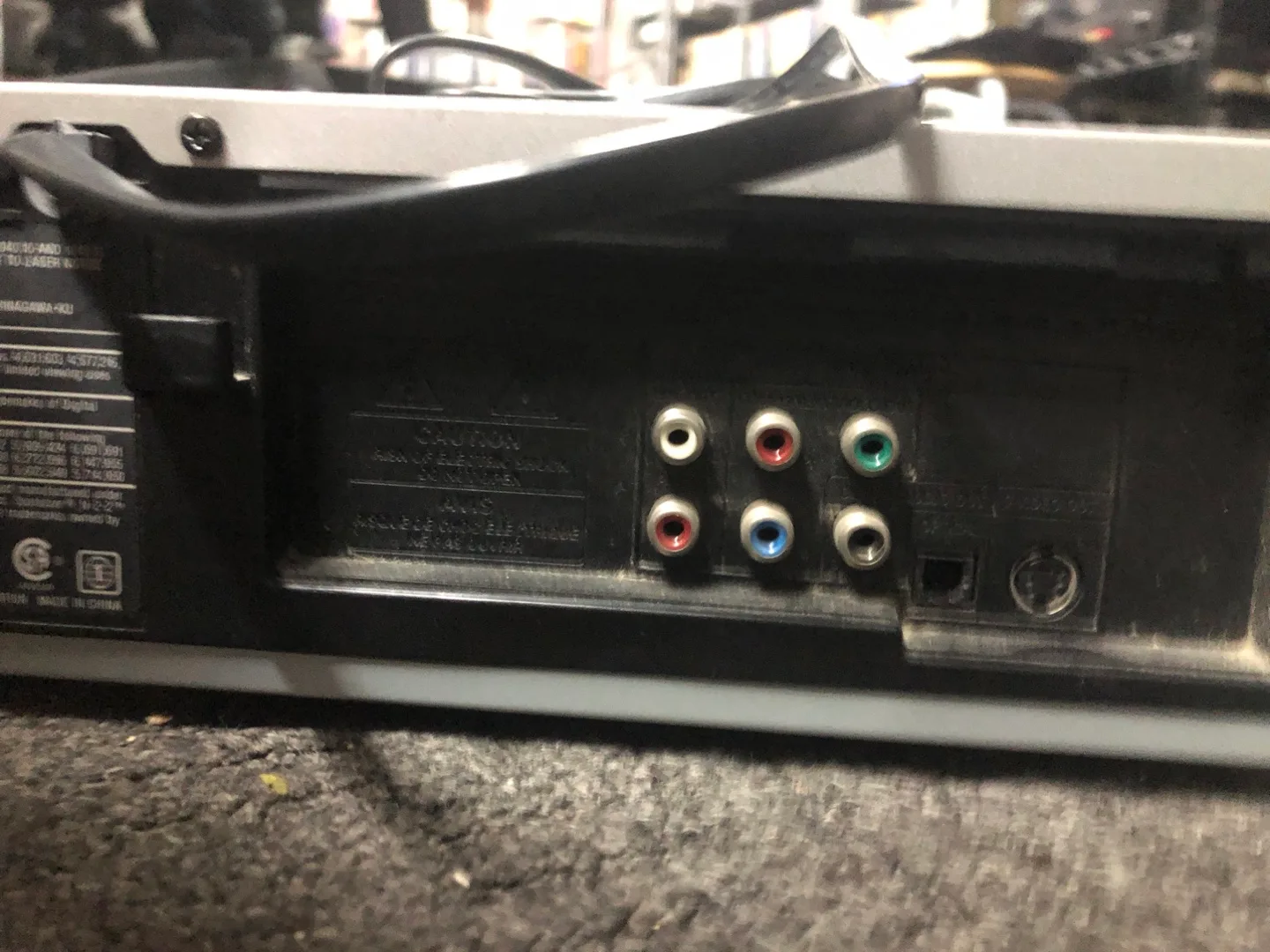 FREE FOR PARTS Sony SLV-D100 DVD Player/Video Cassette Recorder image indicator(4)