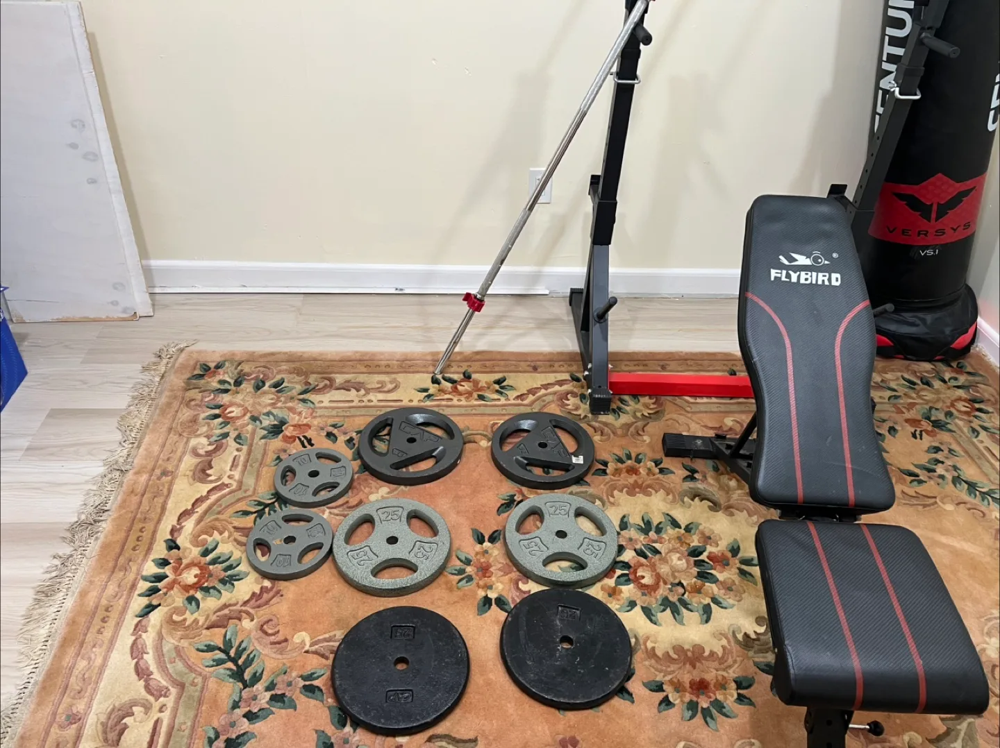 Flybird Weight Bench & Weights image indicator(4)