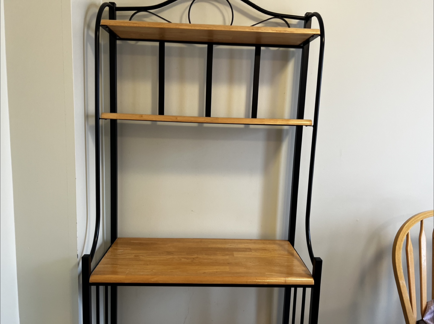 Metal and Wood Shelf - photo 2