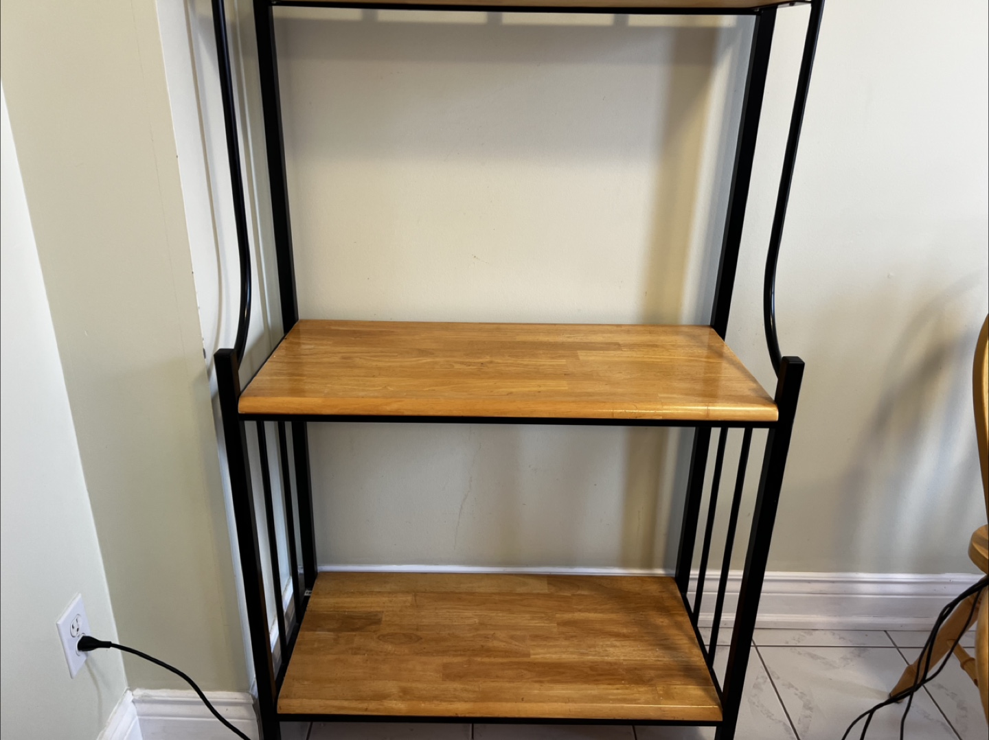 Metal and Wood Shelf - photo 3