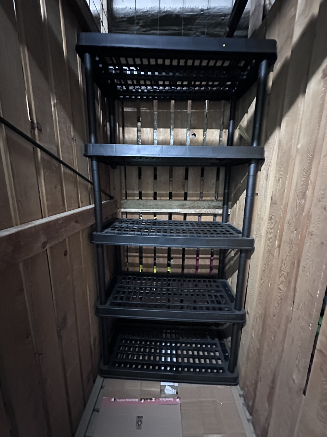 TuffStore by Accent Resin Shelving Unit - $25 (FIRM) - photo 2