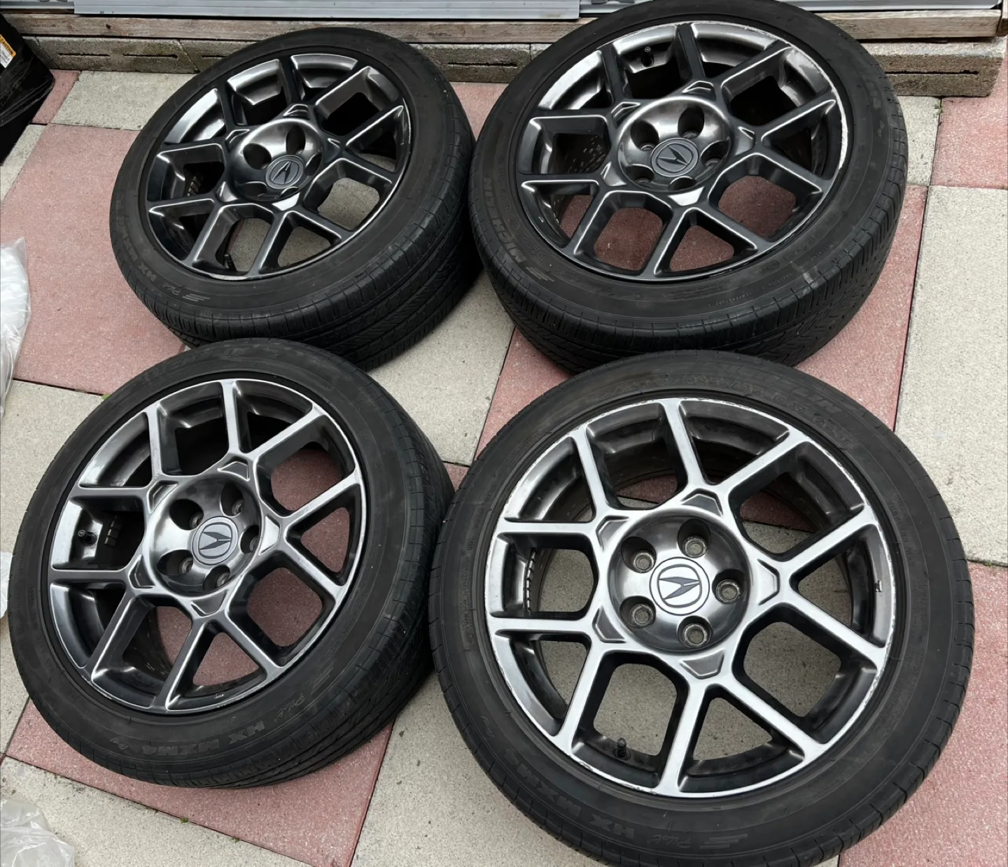 Original Acura Rims with Michelin Tires - 225/45 R17 thumbnail