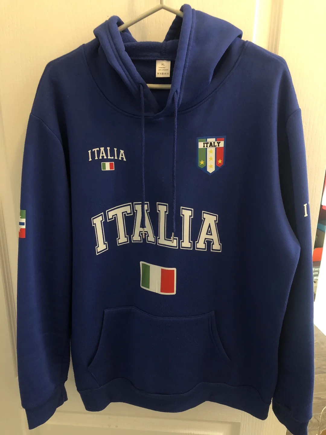 Italia Blue Hoodie - Size XL thumbnail