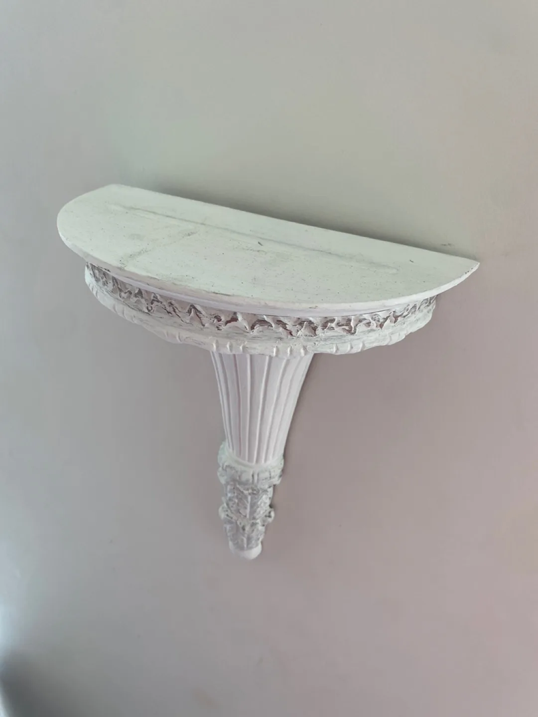 White Decorative Wall Shelf image indicator(3)