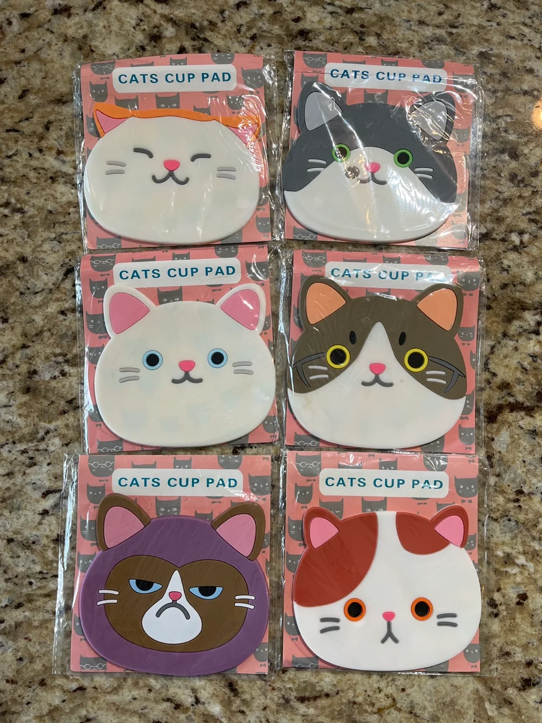New Cats Cup Pad - Set of 6 thumbnail