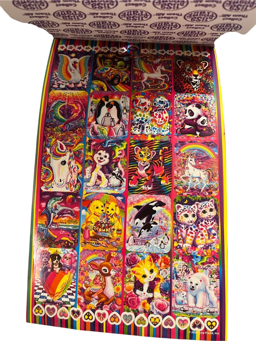 Lisa Frank Over 600 Stickers - New! image indicator(2)