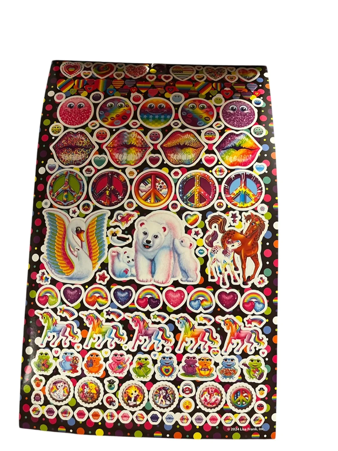 Lisa Frank Over 600 Stickers - New! image indicator(3)