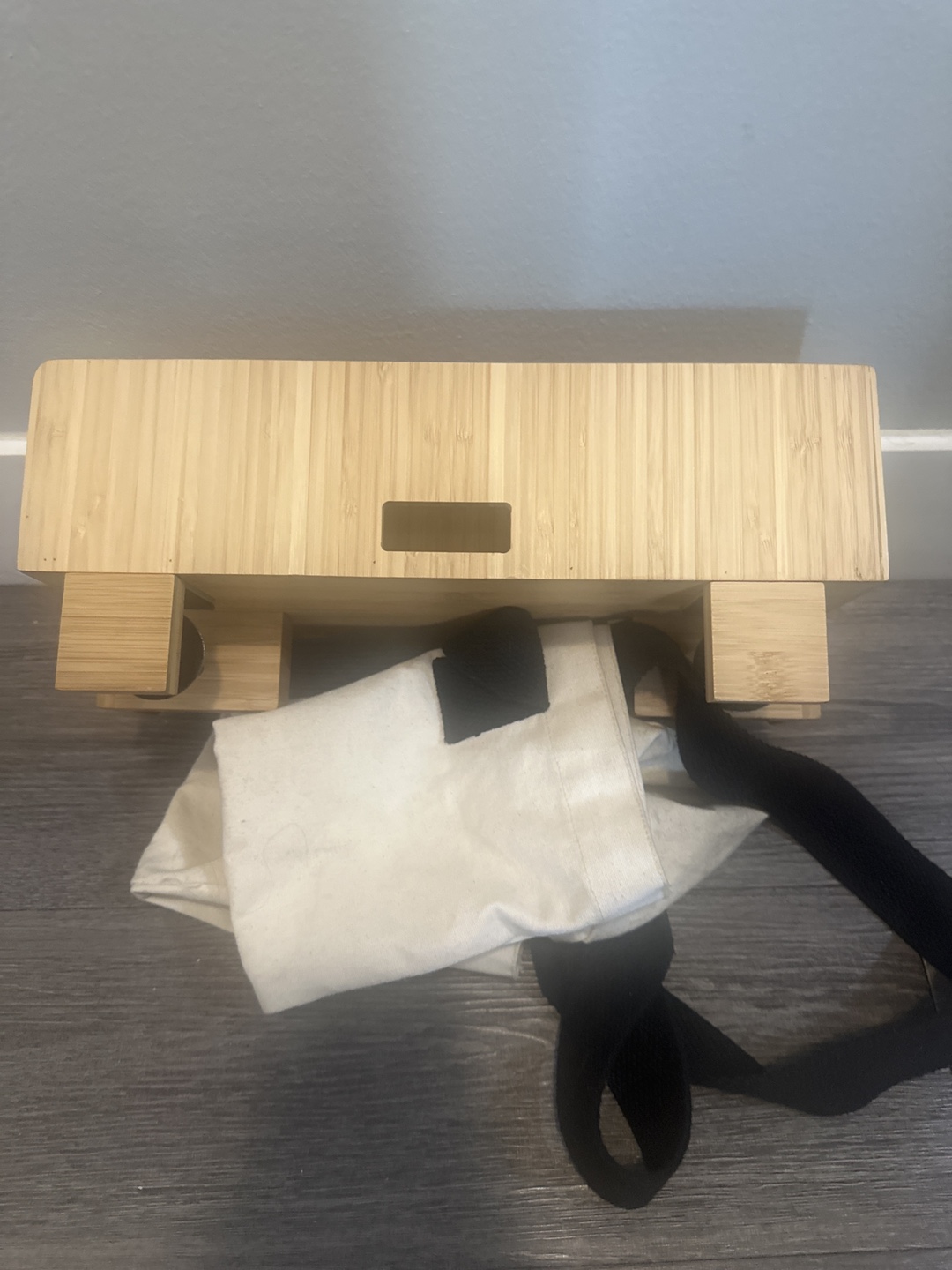 Bamboo Bed side rail shelf - photo 3