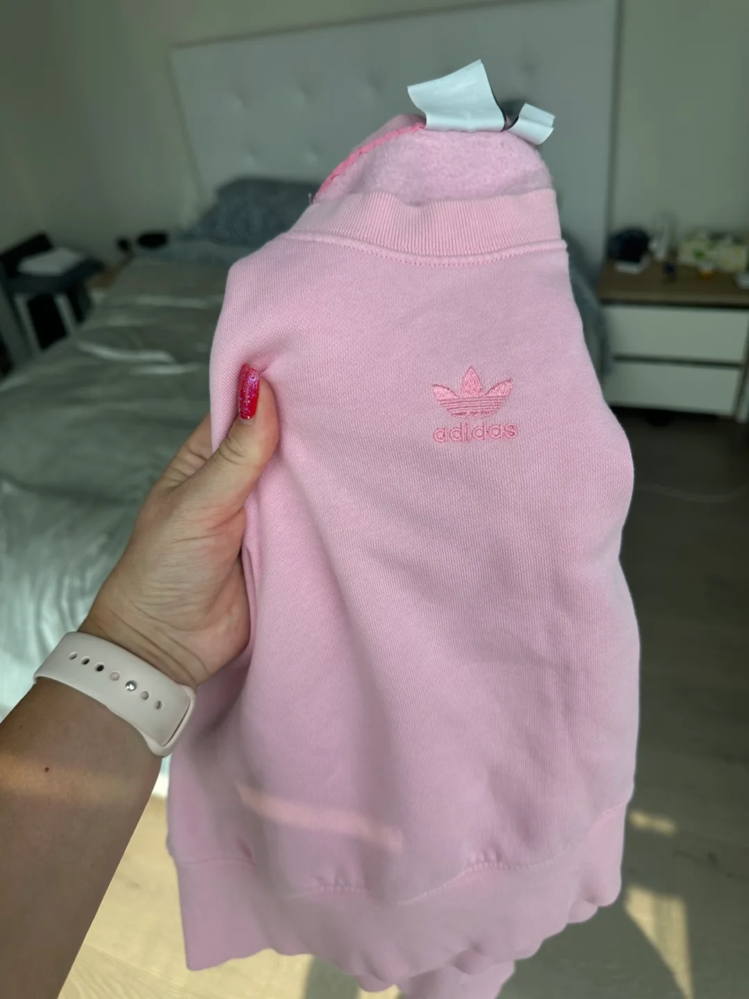 Adidas Cropped Sweatshirt - Pink image indicator(4)