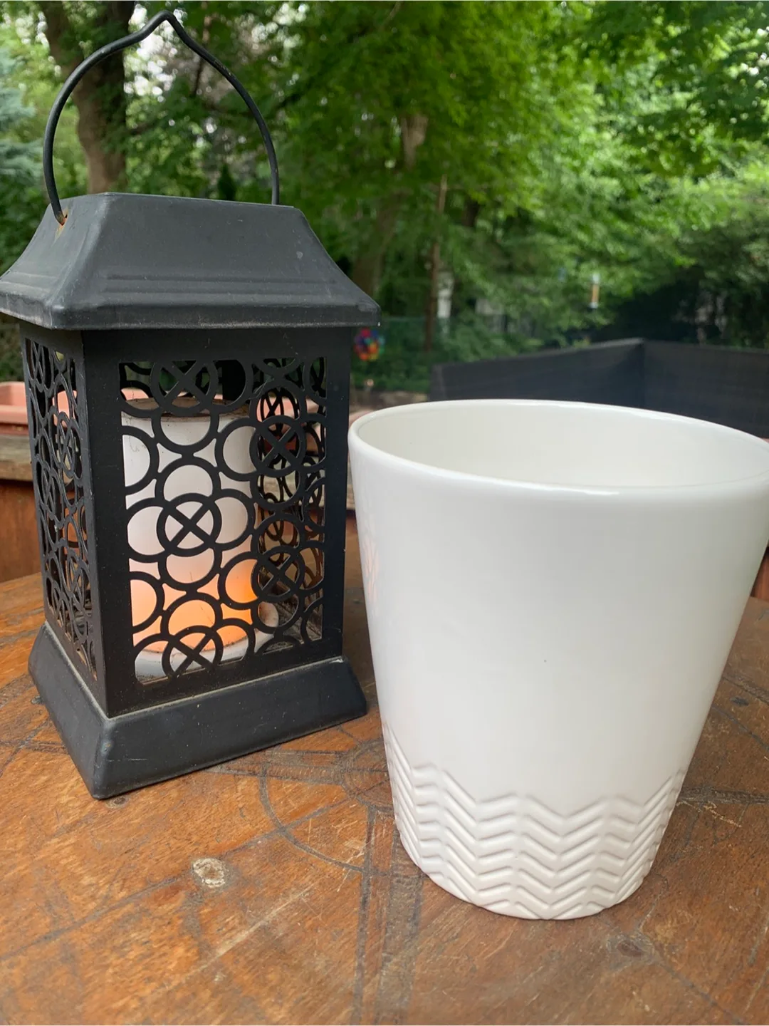 White Ceramic Vase thumbnail