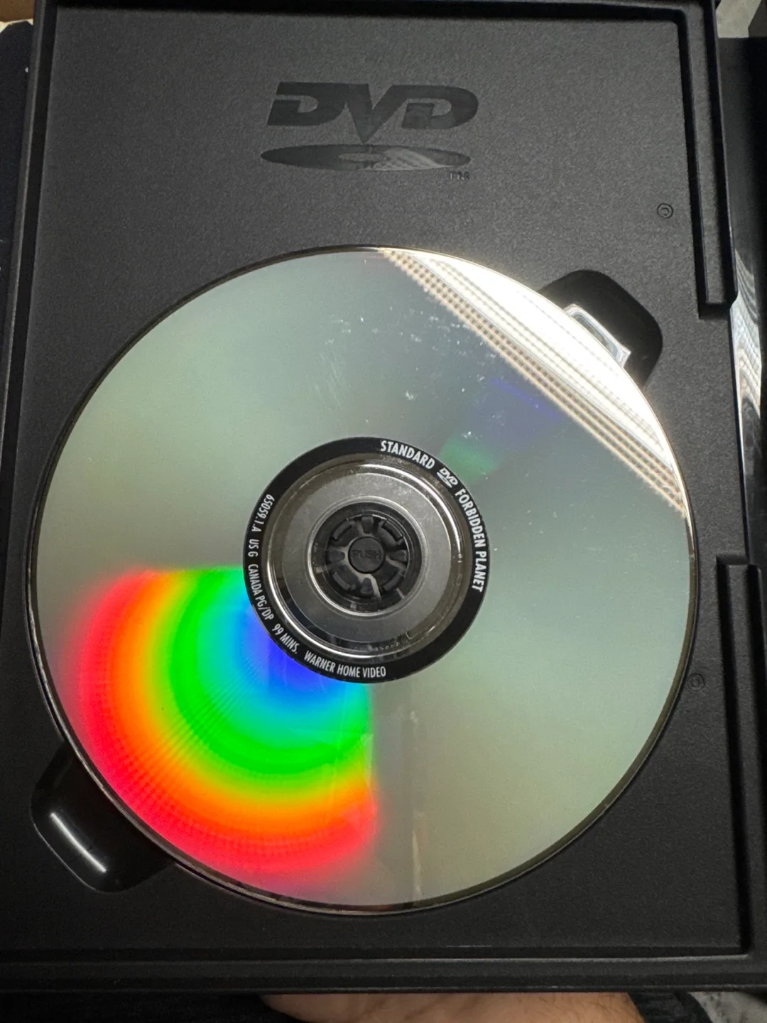 Forbidden Planet DVD double sided image indicator(2)