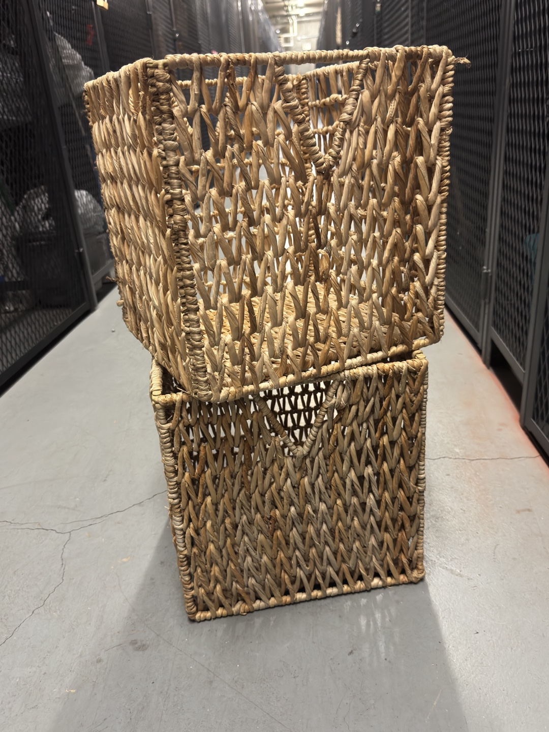 Woven Storage Baskets - Set of 2 - photo 3