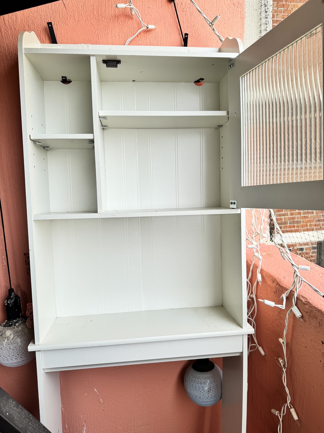 White Hutch Cabinet - photo 2