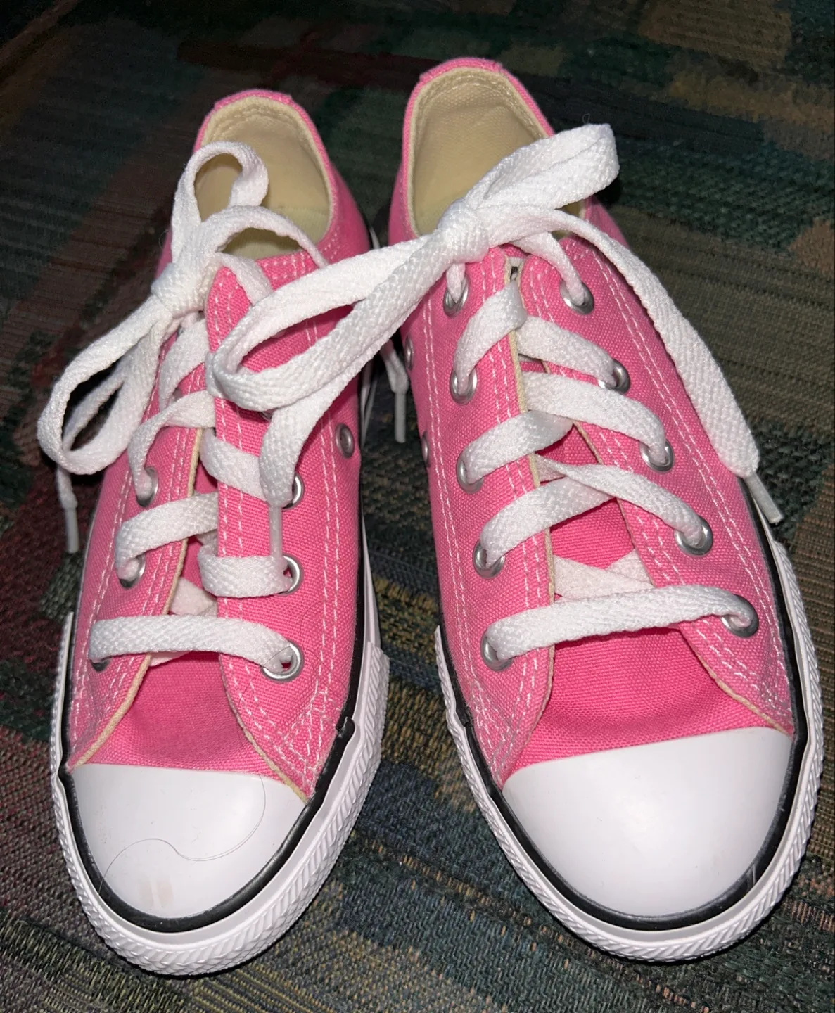 Converse All Star Girl’s NEW Pink Sneakers Size 12 (EU 29) thumbnail