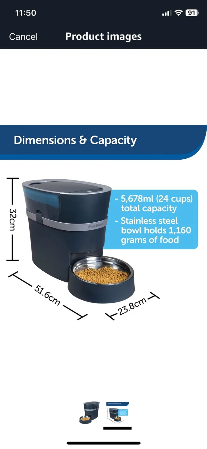 Automatic Dog Feeder - PetSafe Smart Feed gen2 image indicator(2)