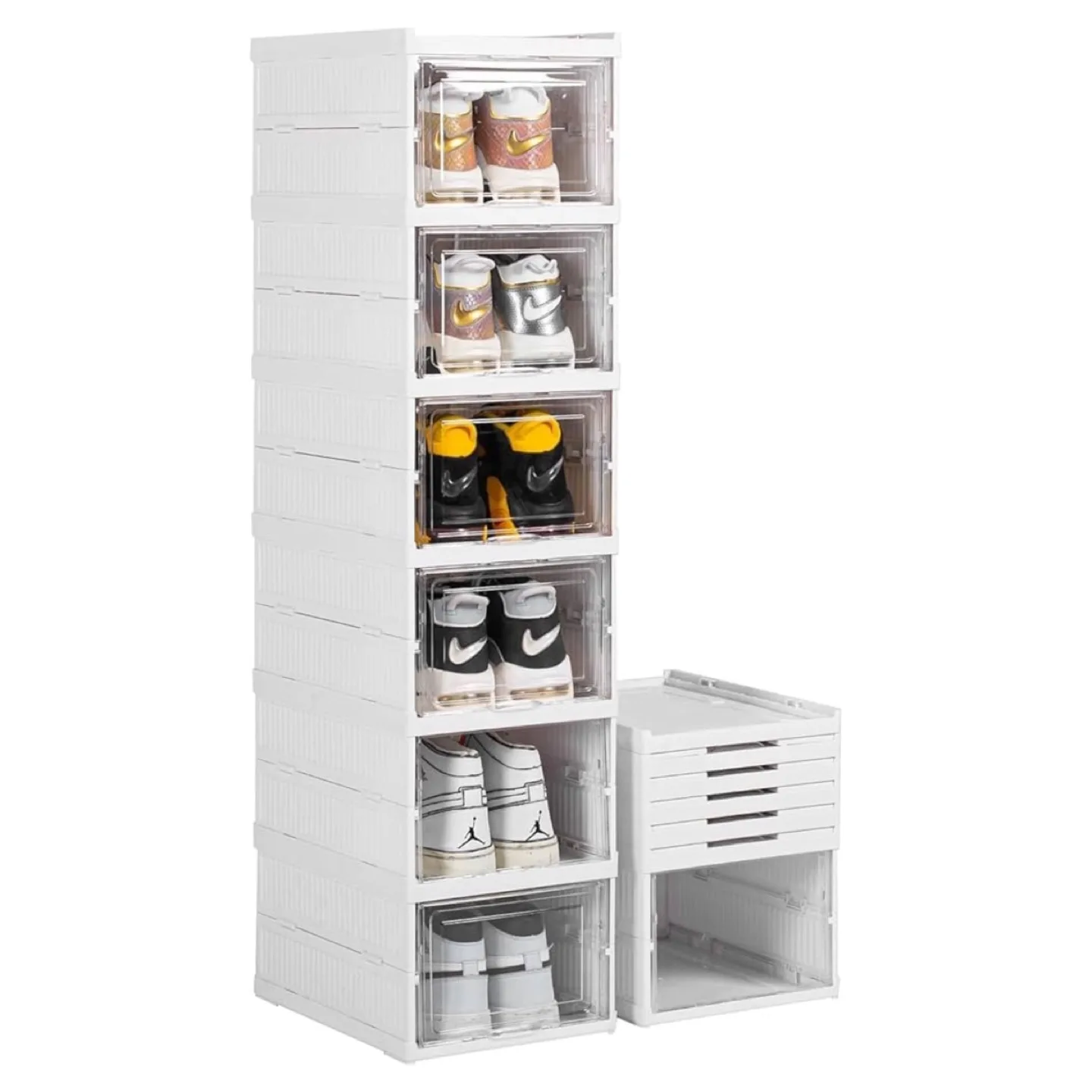 2 Shoe Organizer Towers - 12 Shoe Cases thumbnail