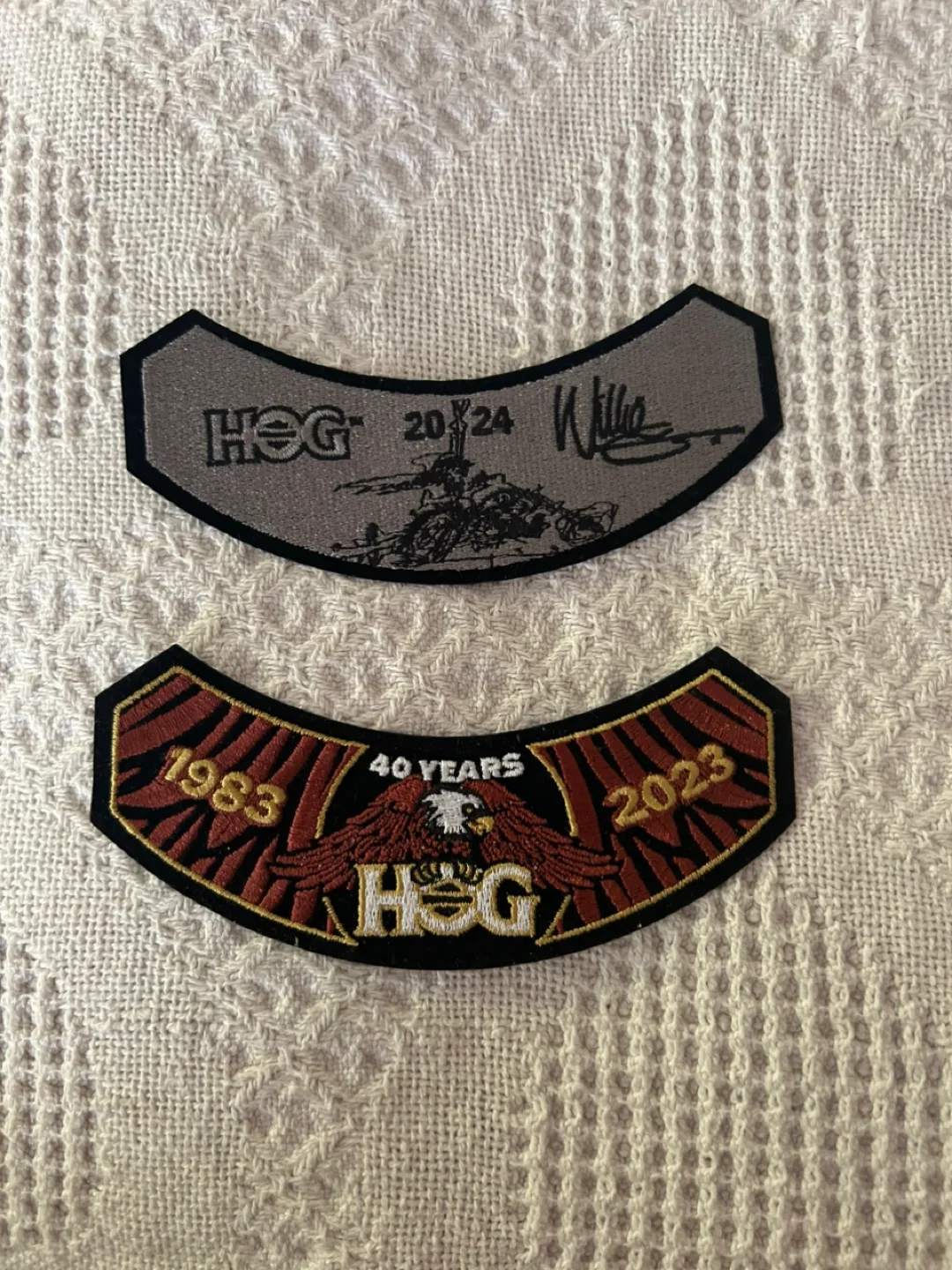Harley Owners Group (HOG) Patches thumbnail