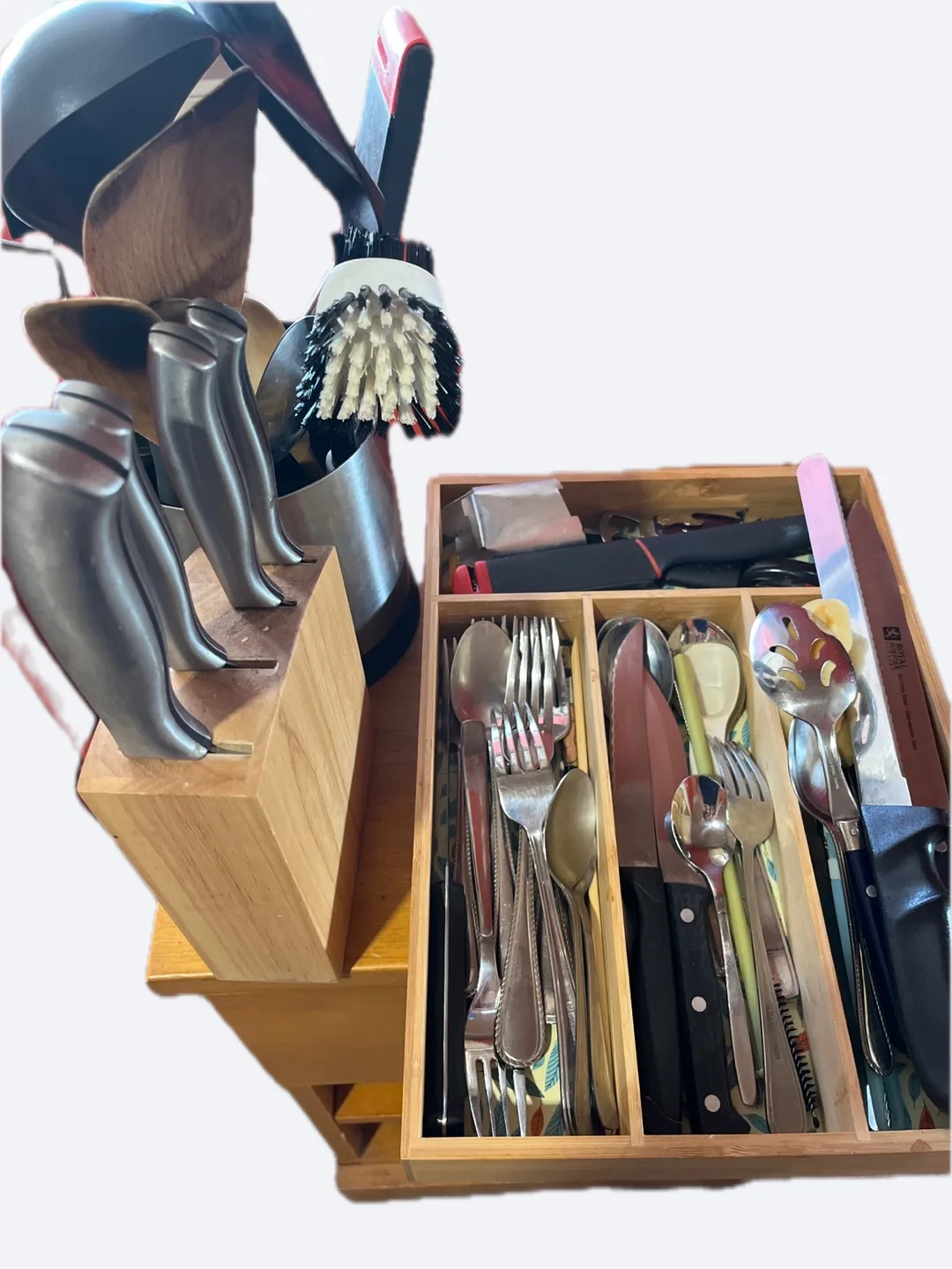 Kitchen Utensil Set & Knife Block thumbnail