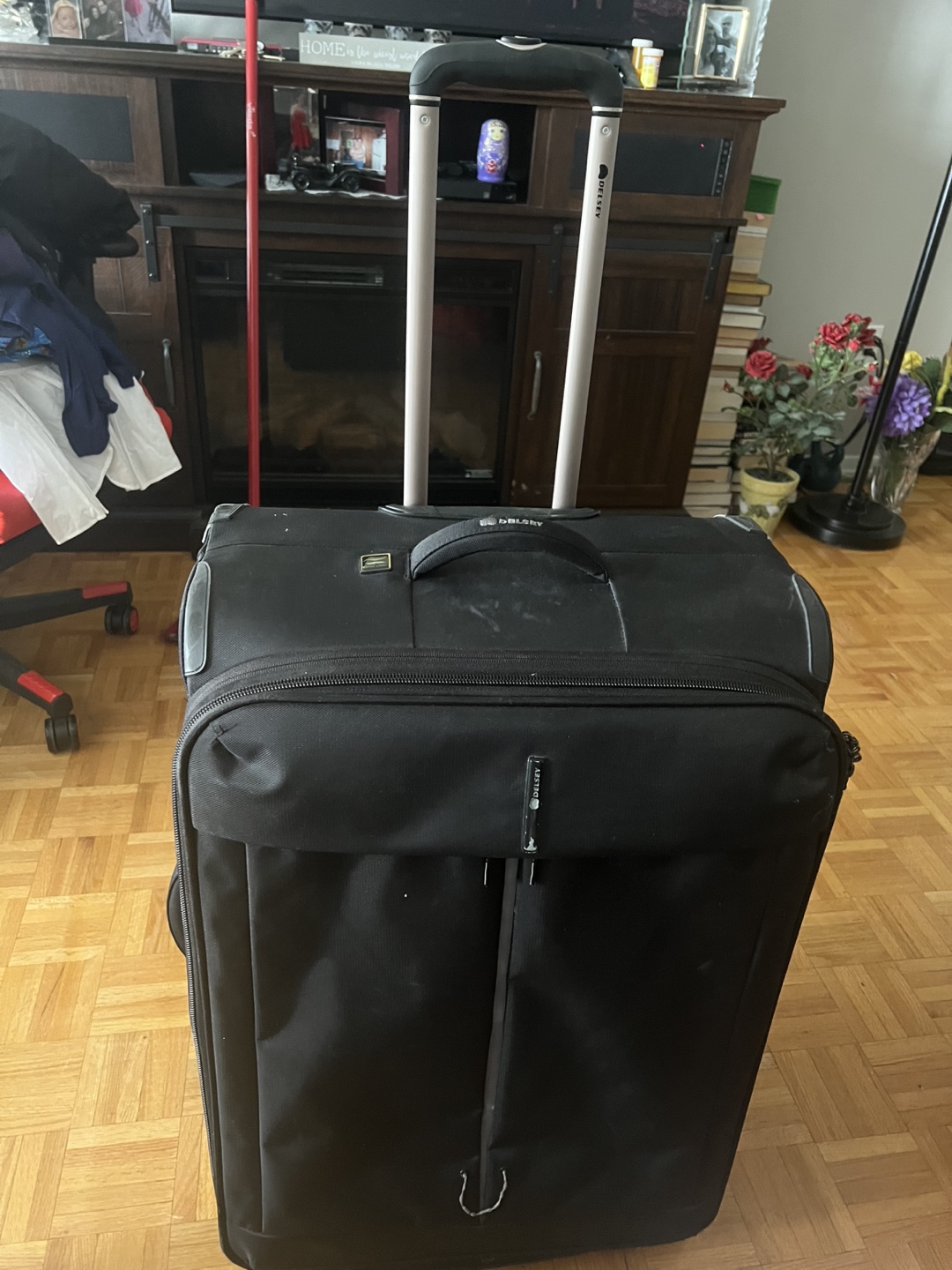 Delsey Black Rolling Suitcase - photo 2